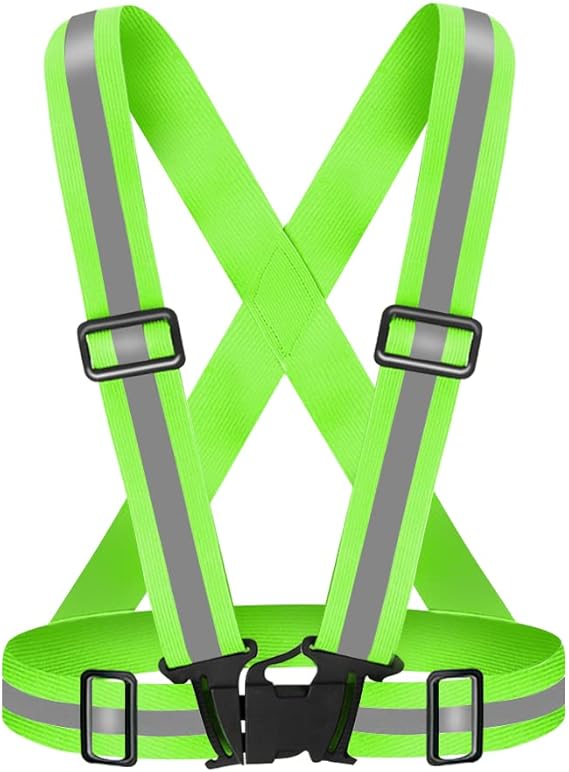 Hi Visibility Straps Lime