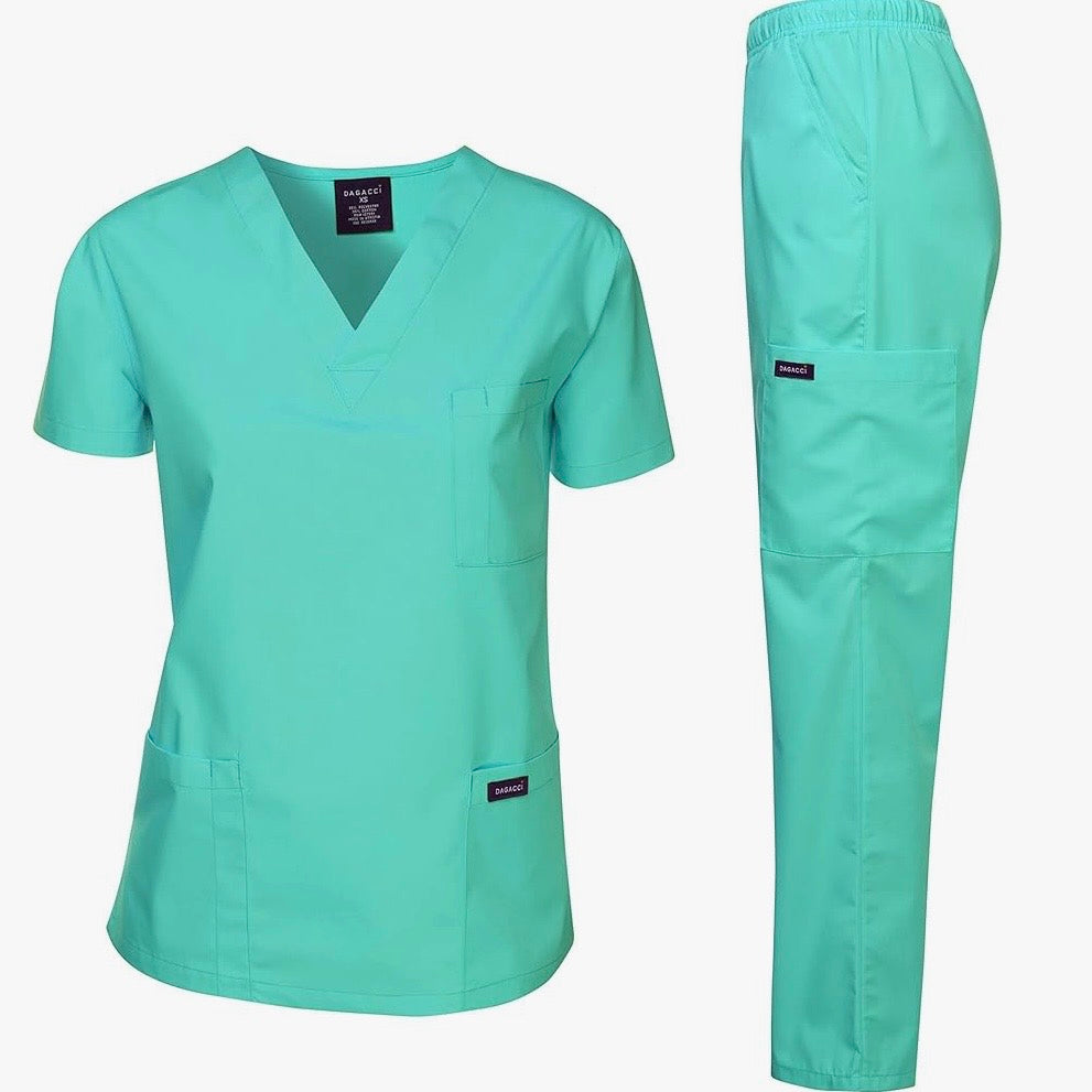 Scrub Set Hospital Green