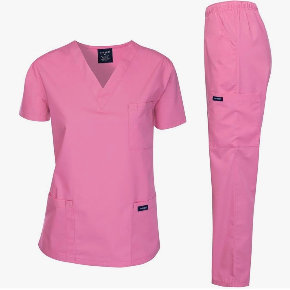 Scrub Set Rose Pink