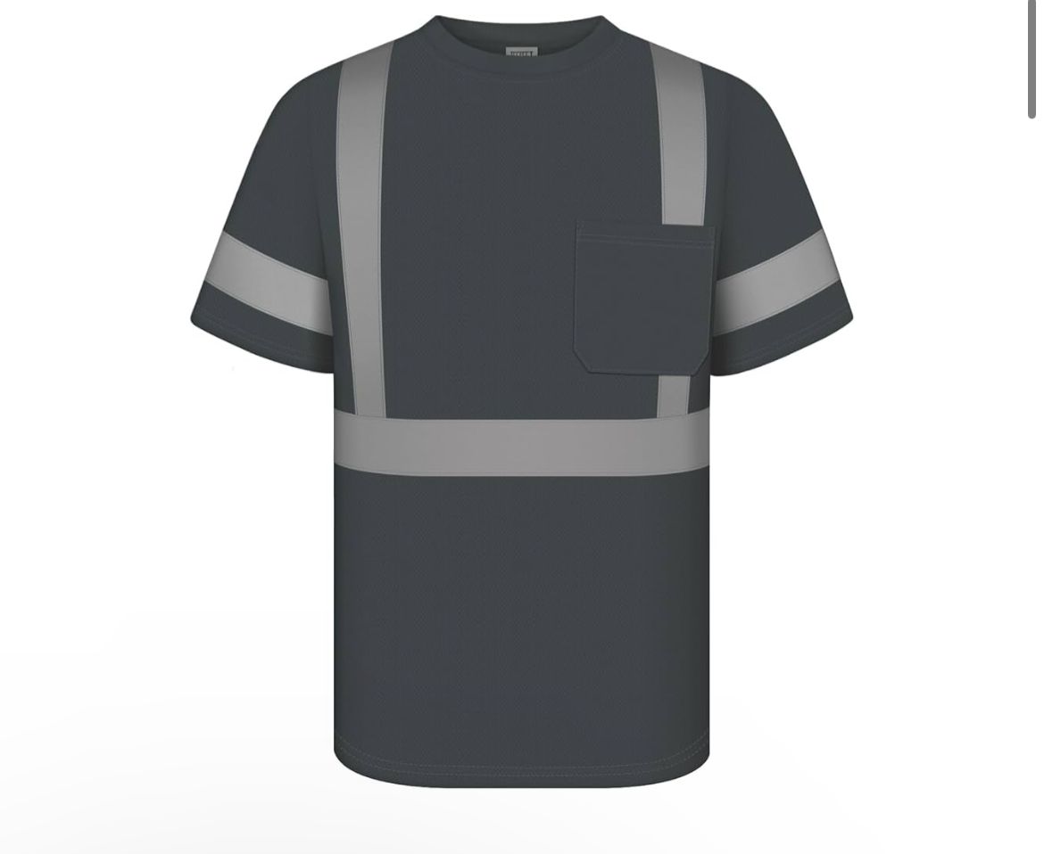Reflective Safety Shirts Grey