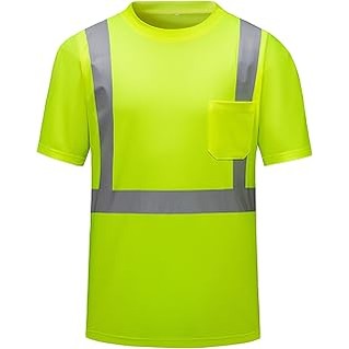Hi Vis Short Sleeve Shirt - Lime