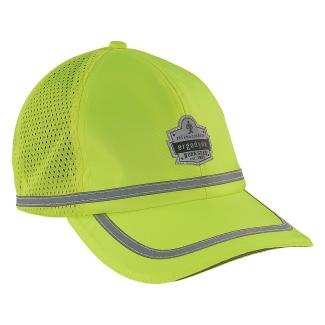 Hi Visibility Caps -Lime
