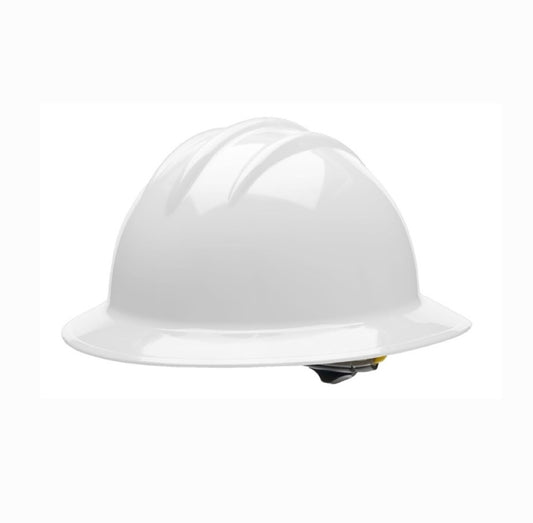 Full Brim Hard Hat - White