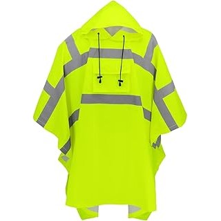 Hi Visibility Poncho Free Size