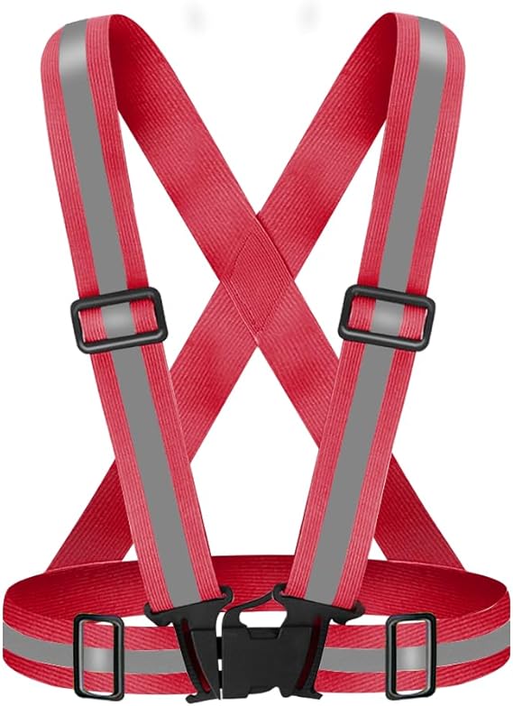 Hi Visibility Straps Red