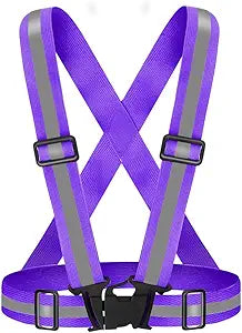 Hi Visibility Straps Purple