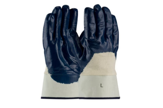 Nitrile palm coated gloves