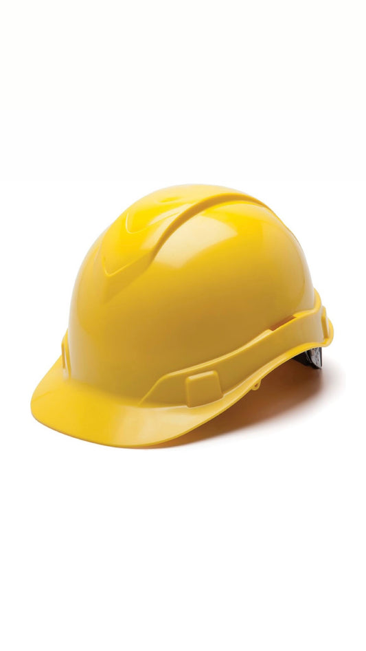 Hard Hat with Peak Yellow