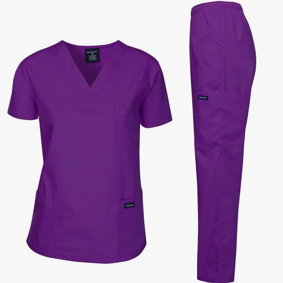 Scrub Set Purple
