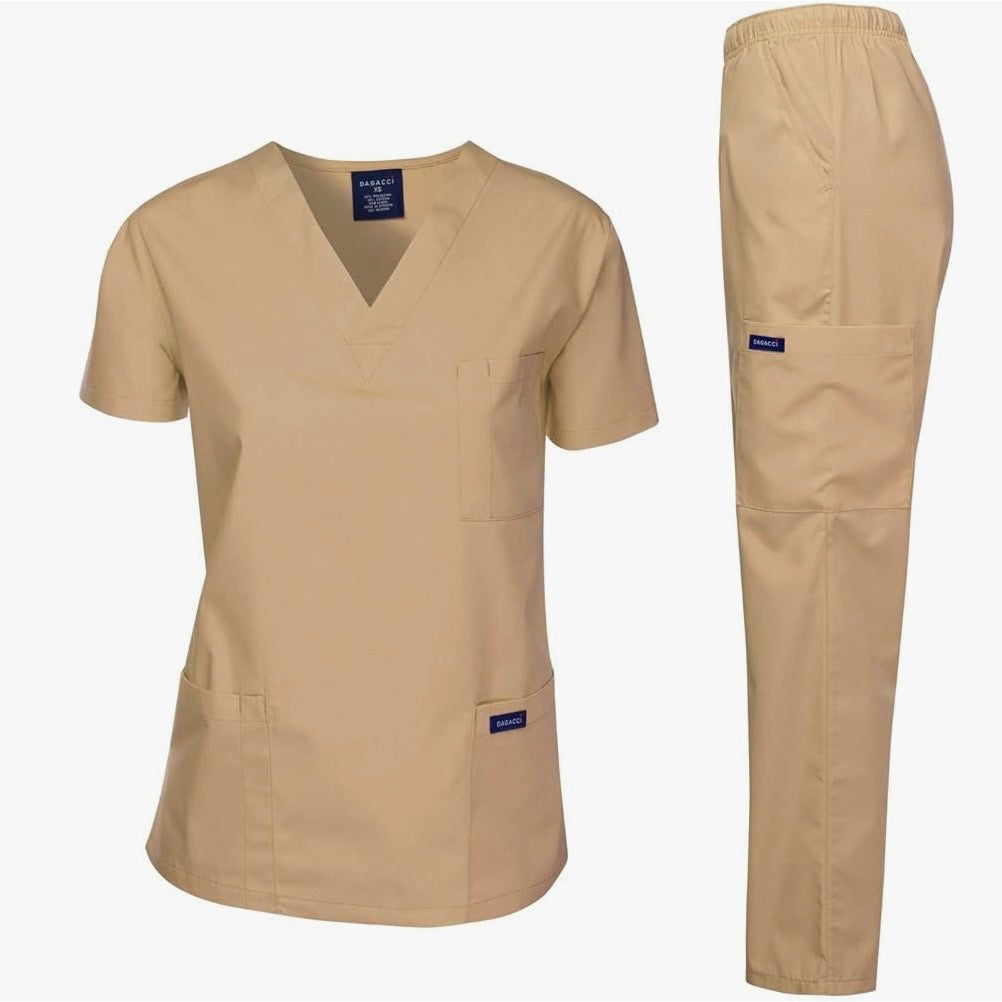 Scrub Set Beige