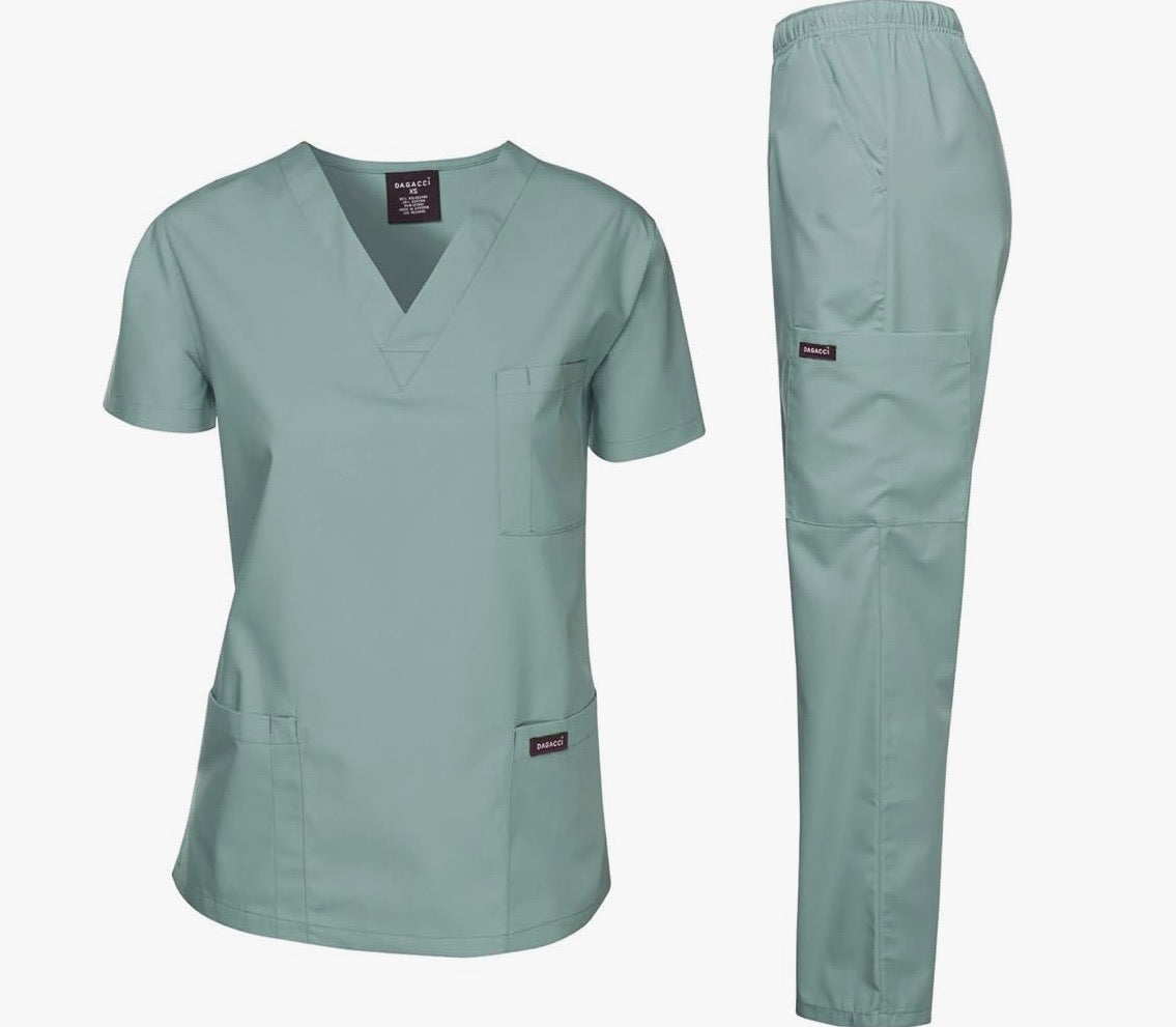 Scrub Set Light Mint Green