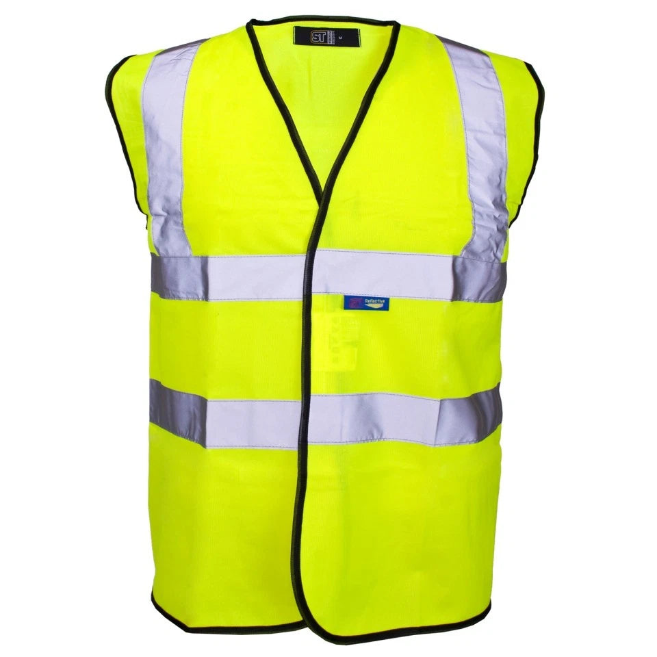 Hi Visibility Safety Vest -Lime