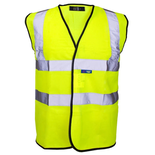 Hi Visibility Safety Vest -Lime