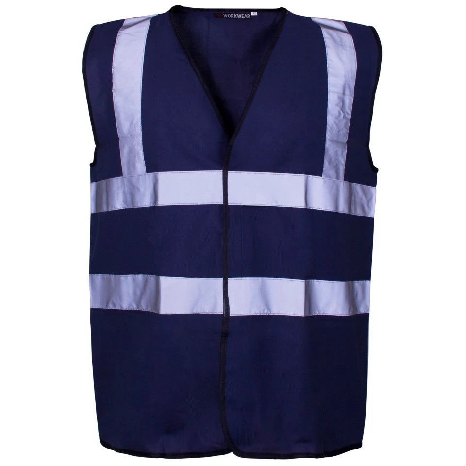 Hi Visibility Safety Vest-Dark Blue