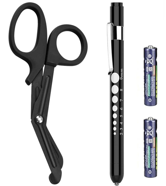 Medical Scissors & Pen Light