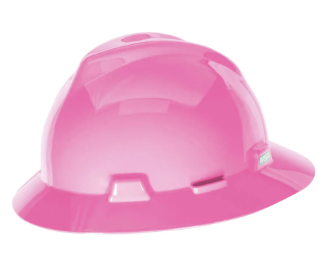Full Brim Hard Hat- Pink