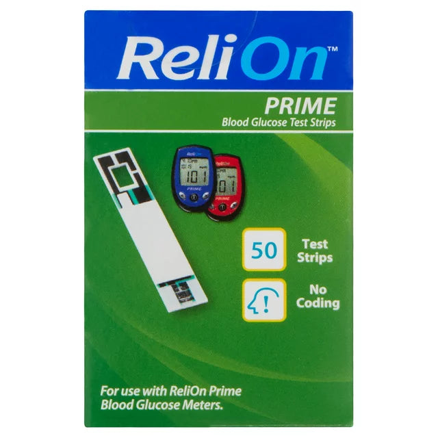 ReliOn Test Strips 50 PK