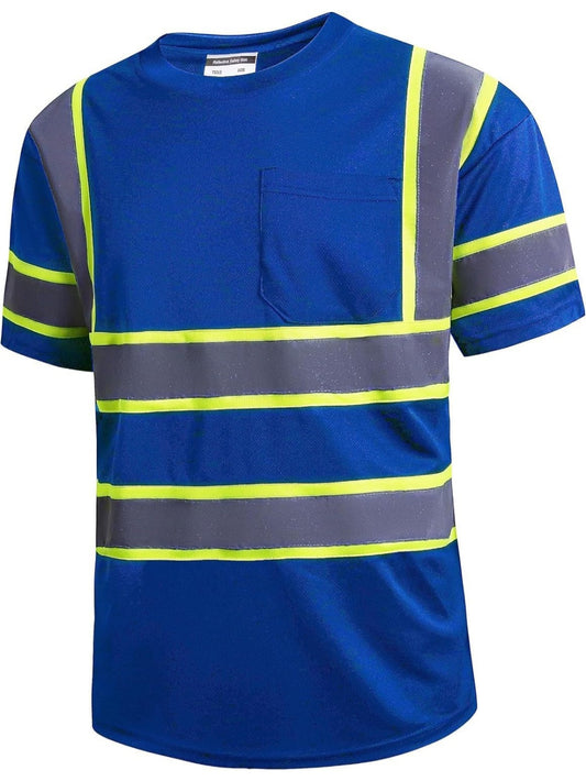 Hi Visibility Safety Shirts with Reflective Tapes