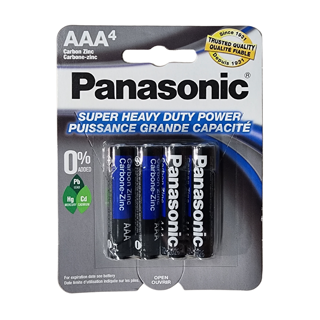 Panasonic AAA batteries