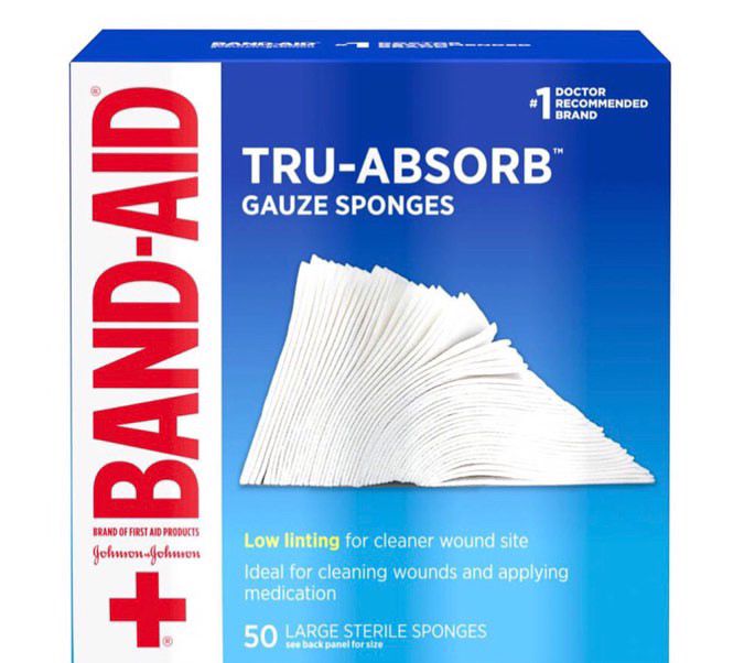 Band Aid Tru Absorb Grauze