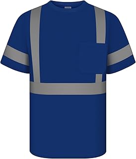 Hi Visibility Short Sleeve Blue