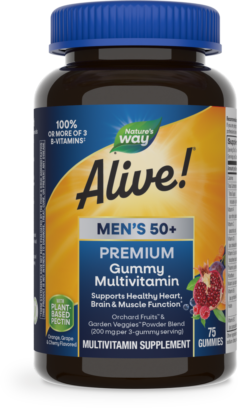 Alive Men 50+ Gummies