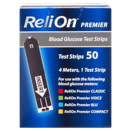 ReliOn Test Strips 50 count