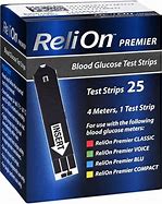 ReliOn Strips 25 Count